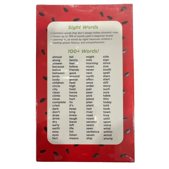 New Think Tank Scholar Flashcards 100+ Sight Words - Grade 2 Sealed - Picture 2 of 5